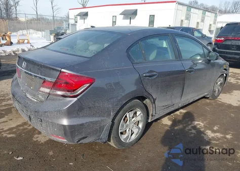2015 Honda Civic Lx из США, поврежденный, VIN 2HGFB2F56FH559643